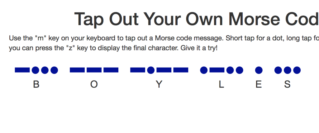 project-3-tap-out-your-own-morse-code-message-ann-boyles